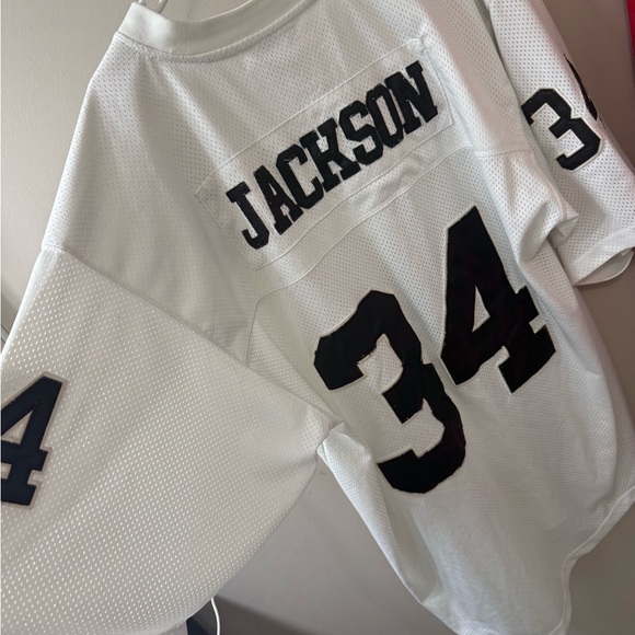 Mitchell & Ness Other - Mitchell & Ness White and Black Los Angeles Raiders Bo Jackson Jersey